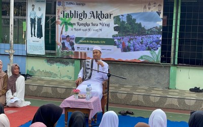 Tabligh Akbar dalam Rangka Isra Mi’raj 27 Rajab 1446 H / 2025 M